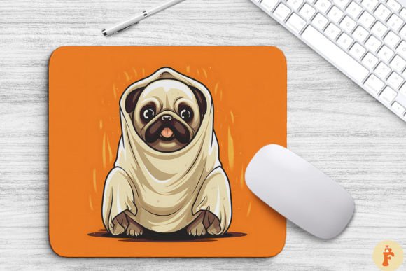 Cute Happy Pug Dog in Ghost Costume – A Designer's Review