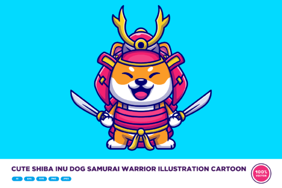 Cute Shiba Inu Dog Samurai Warrior: A Designer Review