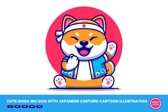 Cute Shiba Inu Dog with Japanese Costume – A Designer's Review
