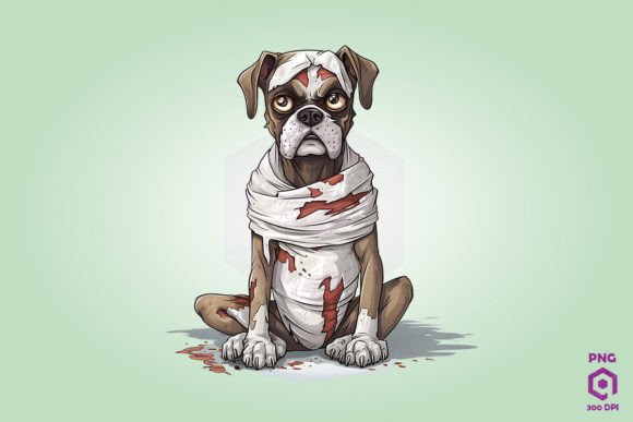 Halloween Boxer Mummy Dog: Design Review