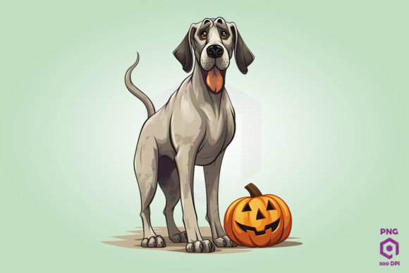 Halloween Great Dane Dog 1