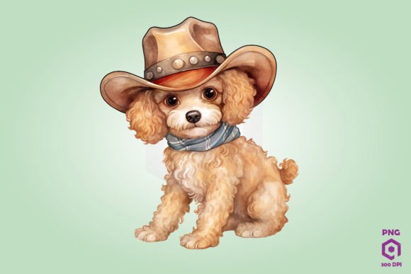 Review: Cowboy Poodle Dog Clipart