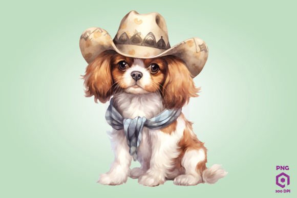 Review: Cowboy Spaniel Dog Clipart